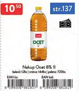 Qanto Nakup Ocet 8% nabídka