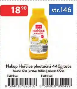 Qanto Nakup Hořčice plnotučná tuba nabídka