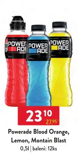 Qanto Powerade Blood Orange, Lemon, Mountain Blast nabídka