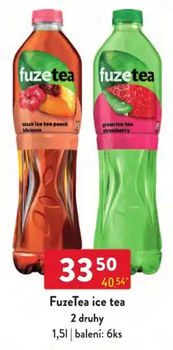 Qanto Fuzetea ice tea nabídka