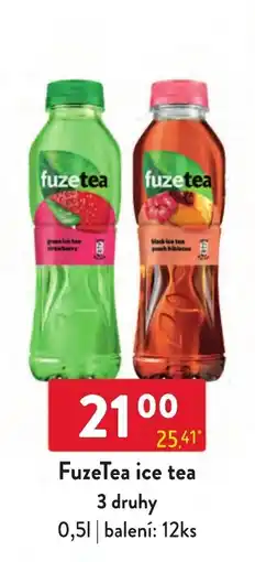 Qanto Fuzetea ice tea nabídka