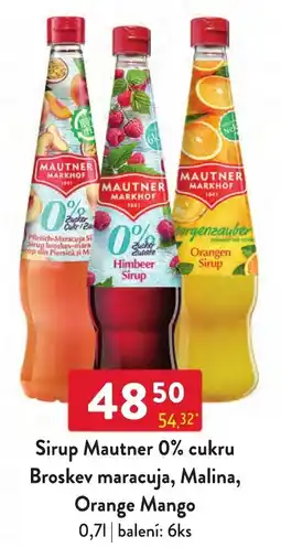 Qanto Mautner 0% cukru Broskev maracuja, Malina, Orange Mango nabídka