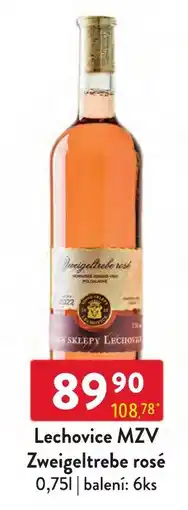 Qanto Lechovice MZV Zweigeltrebe rosé nabídka