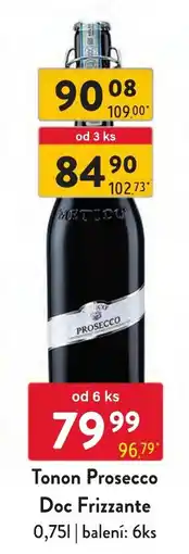 Qanto Tonon Prosecco Doc Frizzante nabídka