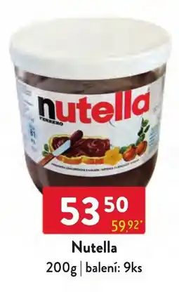 Qanto Nutella nabídka