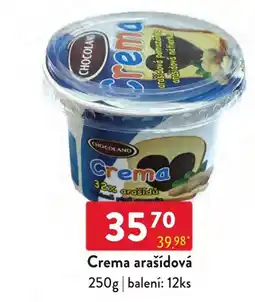 Qanto Chocoland crema arašídová nabídka