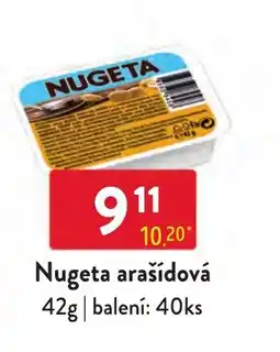 Qanto Nugeta arašídová nabídka