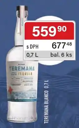 Qanto Teremana blanco nabídka