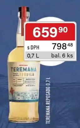 Qanto Teremana reposado 0,7 L nabídka