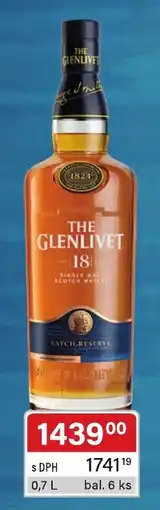 Qanto The Glenlivet 18 nabídka