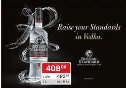 Qanto Russian Standard Vodka nabídka