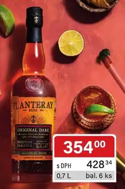 Qanto Planteray rum original dark nabídka