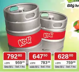 Qanto koli limo 50 L nabídka