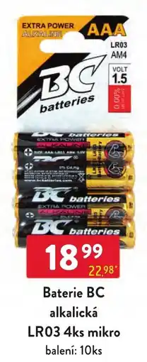Qanto Baterie bc alkalická lr03 mikro nabídka