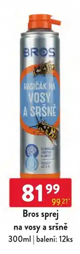 Qanto Bros sprej na vosy a sršně nabídka