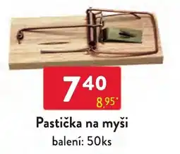 Qanto Pastička na myši nabídka
