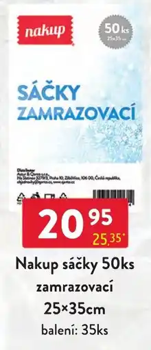 Qanto nakup sáčky zamrazovací nabídka