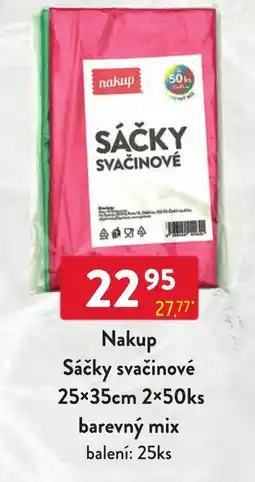 Qanto Nakup sáčky svačinové nabídka