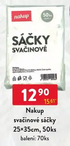Qanto Nakup svačinové sáčky nabídka