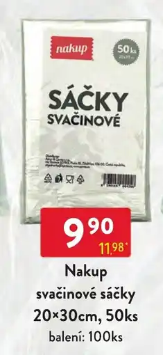 Qanto Nakup svačinové sáčky nabídka