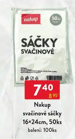 Qanto Nakup svačinové sáčky nabídka