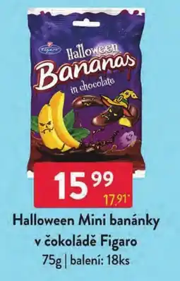 Qanto Figaro Halloween Mini banánky v čokoládě nabídka