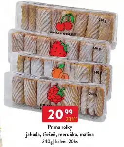 Qanto Prima rolky jahoda, třešeň, meruňka, malina nabídka