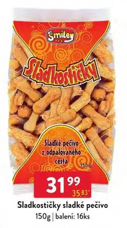 Qanto Smiley sladkostíčky sladké pečivo nabídka