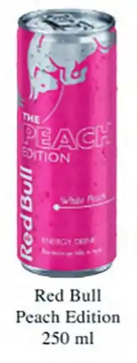 Qanto Red Bull Peach Edition nabídka