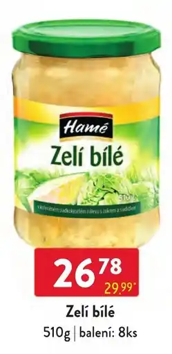 Qanto Hamé zelí bílé nabídka