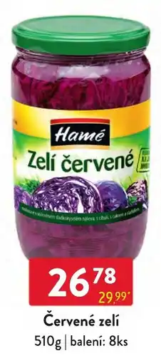 Qanto Hamé zelí červené nabídka