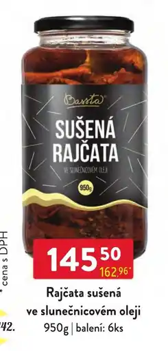 Qanto Barsta sušená rajčata nabídka