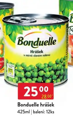 Qanto Bonduelle hrášek nabídka