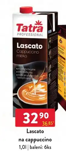 Qanto Tatra Lascato na cappuccino nabídka
