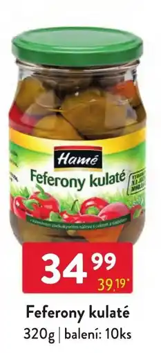 Qanto Hamé feferony kulaté nabídka