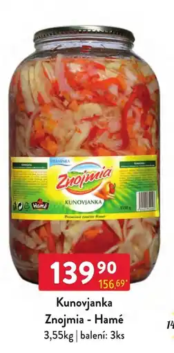 Qanto Znojmia Kunovjanka nabídka