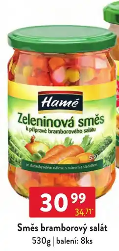 Qanto Hamé zeleninová směs nabídka