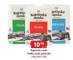 Qanto Kojetínská mouka hladká, hrubá, polohrubá nabídka
