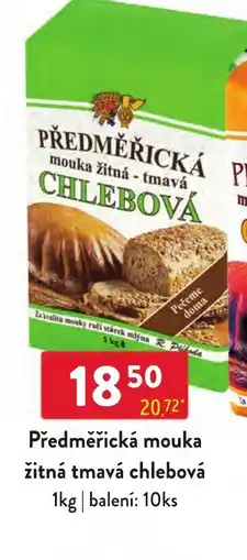 Qanto Předměřická mouka žitná tmavá chlebová nabídka