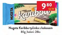 Qanto Nugeta Karibba tyčinka s kokosem nabídka