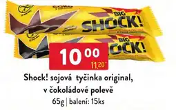 Qanto Shock! sojová tyčinka original nabídka