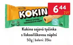 Qanto Kokino sojová tyčinka s liskooříškovou náplní nabídka
