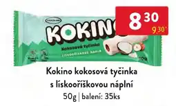 Qanto Kokino kokosová tyčinka s liskooříškovou náplní nabídka