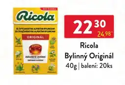 Qanto Ricola Bylinný Originál nabídka