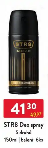 Qanto Str8 deo spray nabídka