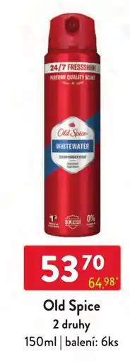 Qanto Old Spice Whitewater nabídka