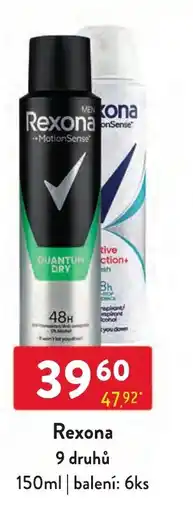 Qanto Rexona 9 druhů nabídka