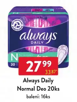 Qanto Always Daily Normal Deo nabídka