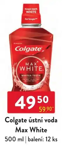 Qanto Colgate ústní voda Max White nabídka