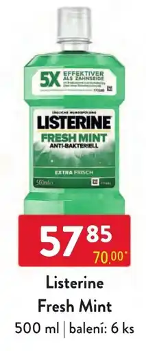 Qanto Listerine fresh mint nabídka